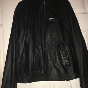 Leather jacket by Wilson Leather